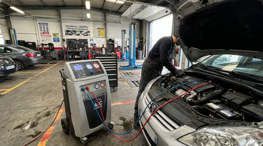 Contrôle technique et airco